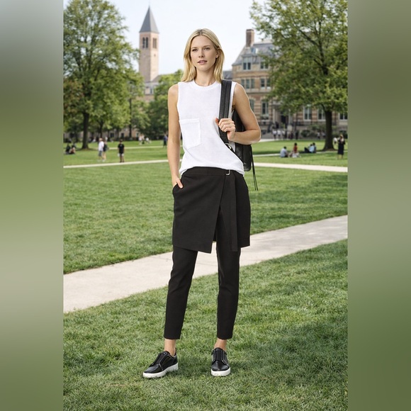 Dkny Pants - DKNY PURE WOOL-BLEND SKIRT PANT